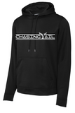 Performance Hoodie Black w/ Snow Camo